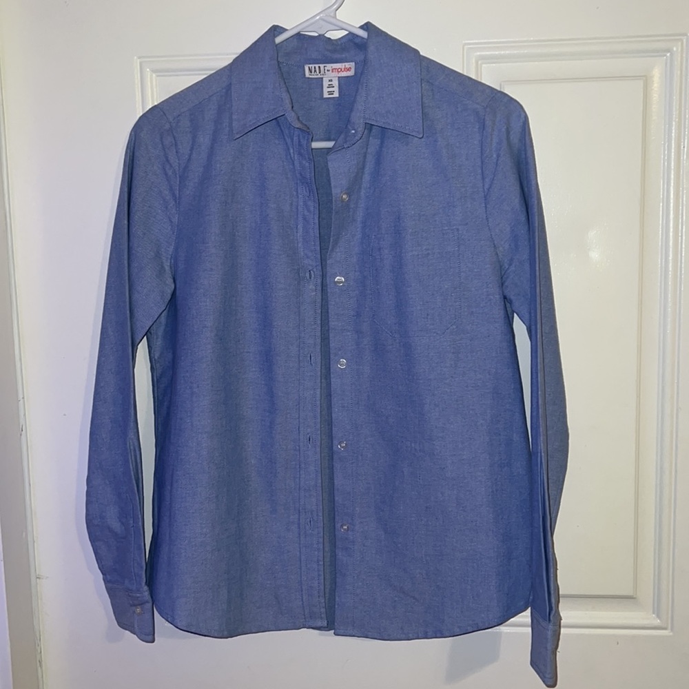 Jean Button Down